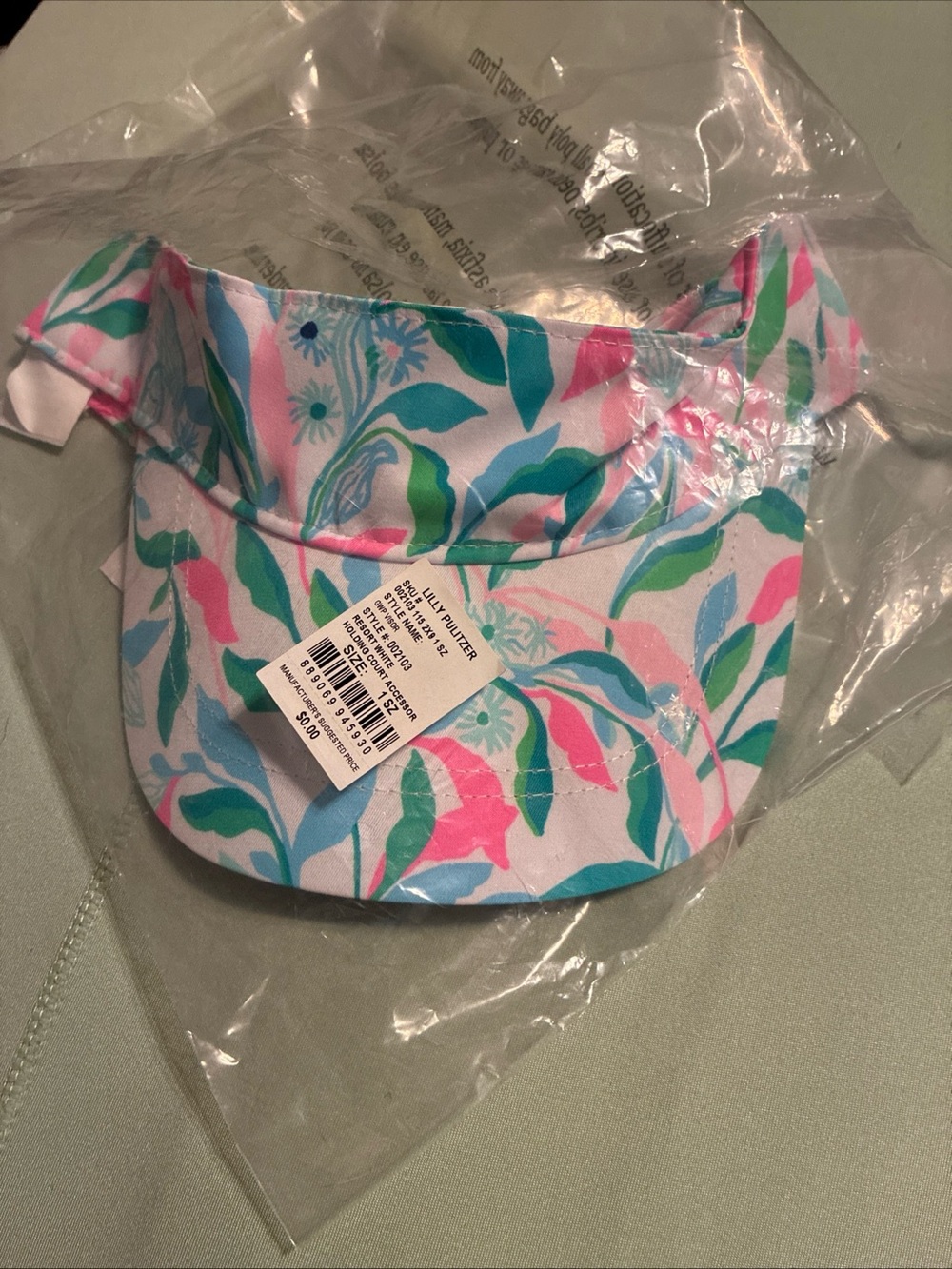 Lilly Pulitzer ladies visor hat